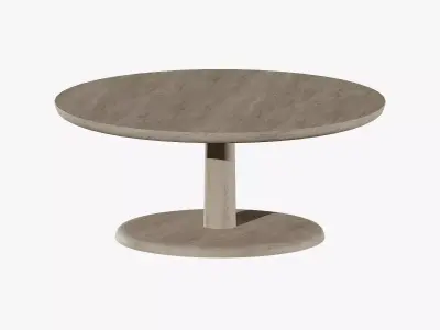 PON Table 1295-Oak  Low-poly 3D model