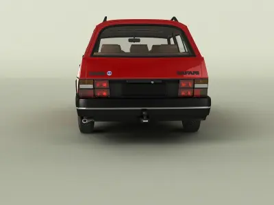 SAAB 900 Safari  3D model