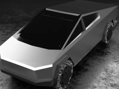 tesla cybertruck Free 3D model