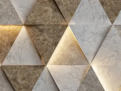 Wall Panel 8 3D model