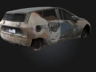 Wrecked Memories  Echoes of a Forgotten Past 3D model