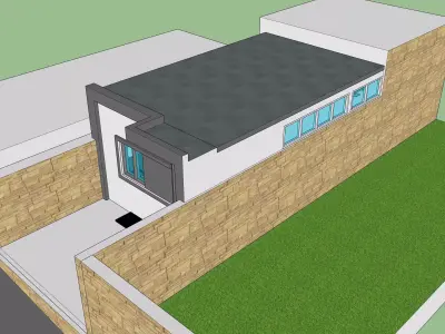 proyecto ampliacion vivienda Free 3D model