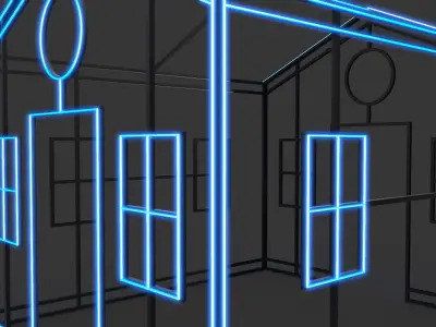 House Outline 2 3D model