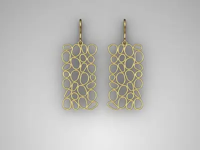 Earrings 12 3D print model
