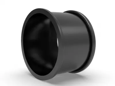 Black Rhino rim design 3D print model