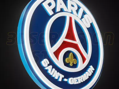 PSG logo - Cinematic  - 3D print 3D model