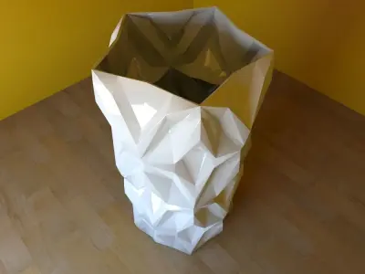geometric vase Free 3D print model
