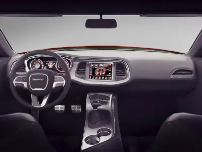 Dodge Challenger SXT Plus 2015 3D model