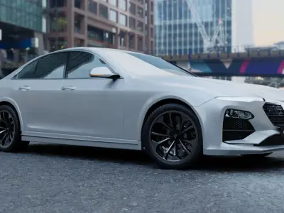 Vietnam Vinfast Lux A20 Sedan Car 3D model