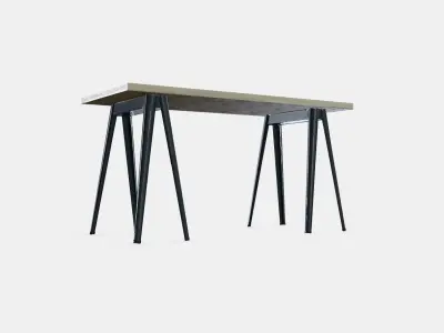 TEAM CAPTAIN - Proximity Desk Low-poly 3D model