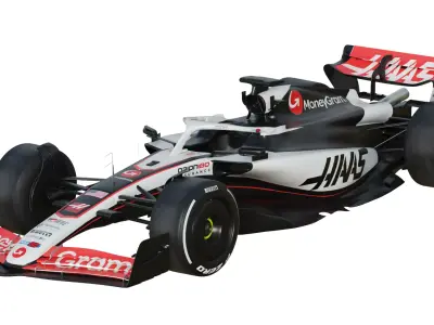 F1 Haas VF-25 2025 3D model