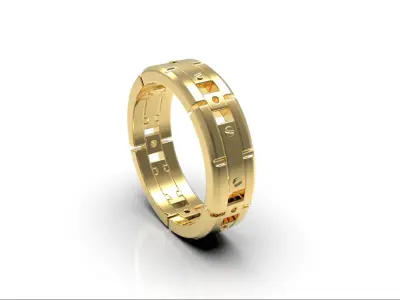 Ring 006 3d Model 3D print model