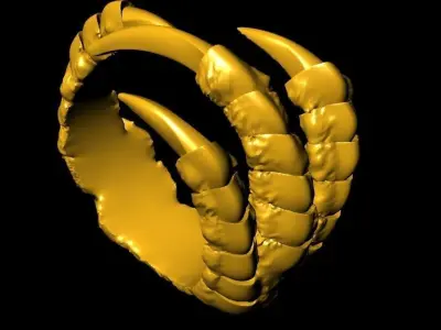 dragon ring 2024 3D print model