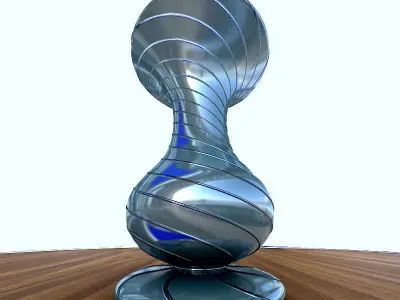 GLASS VASE 3D model
