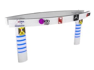 Gate Exhibition Event a375a 3D model