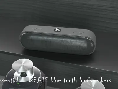 Interior Essentials - Music Low-poly 3D model