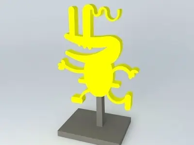 Funny sculpture funny sculpture Free 3D model