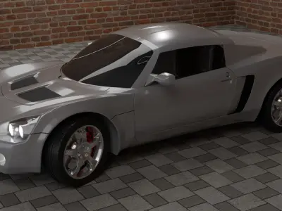 Opel Speedster 2005 3D model