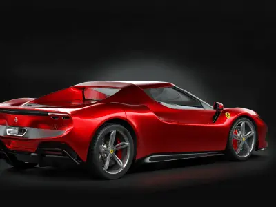 Ferrari 296 GTB  3D model