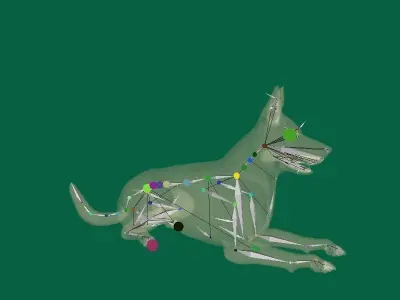 Belgian malinois 3D model