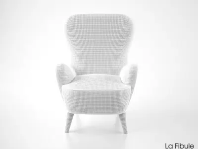 La Fibule Hepburn Armchair 3D model