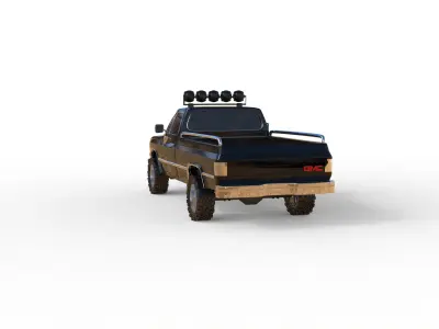 GMC Sierra 1500 1985 TRUCK 3D print model