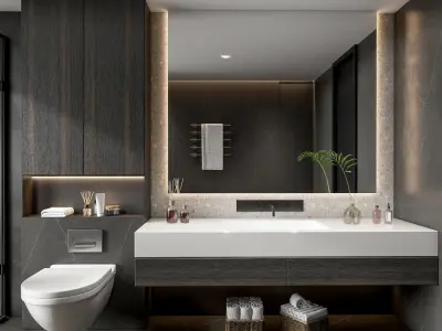 Bathroom 48 3D model