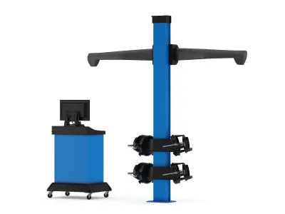  Wheel Alignment Machine 3D model