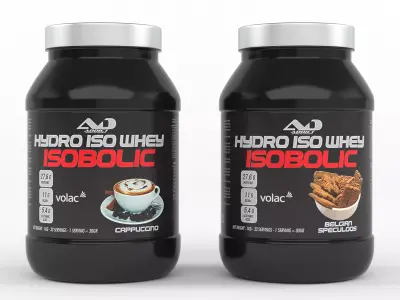 Protein Powder 3D model