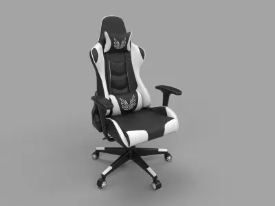 Gaming Chair Low-poly 3D model buy
