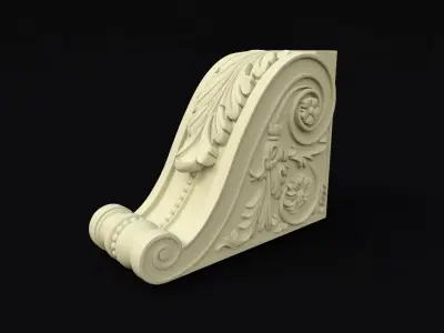 pilaster cnc furniture 3D model
