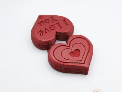 Heart Shaped Box 3D print model