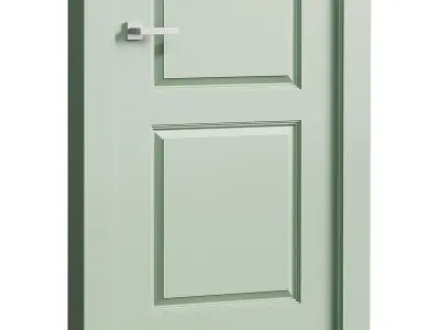 Modern interior door 17 3D model