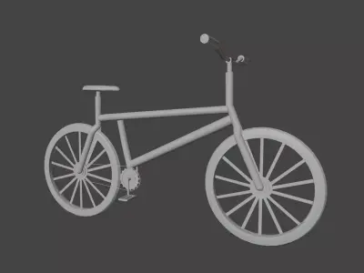 Simple Bike Free 3D model