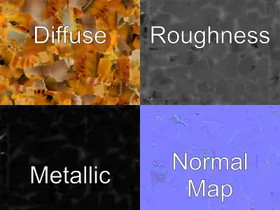 ThunderScale Bearded Dragon model pack Low-poly 3D model