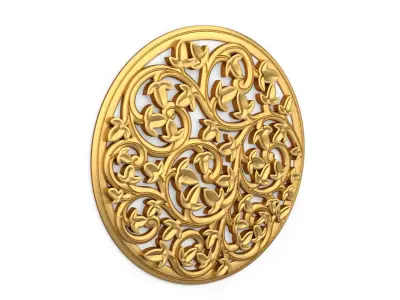Classic decor ornament 76  3D print model
