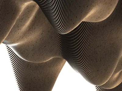 Parametric hall n5 3D model