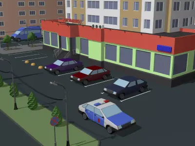 LADA SAMARA 3D model