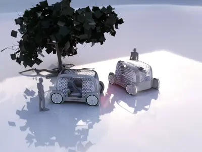 Honda ev redesign 3D model