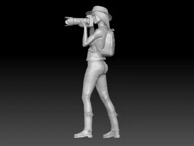 PHOTOGRAPHER FORMULA ONE 4 3D print model