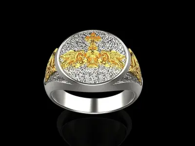 Ring Signet  125 3D print model