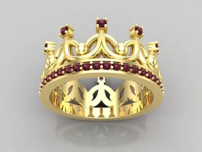 Ring M65 The luxury for women and men ring wedding 3D print model