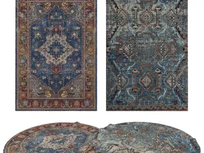 Rugs No 814 Low-poly 3D model