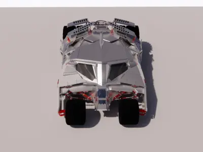 Batmovil batmobile 3D model