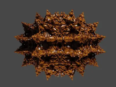 religion kaleidoscope decorative accessories 3D model