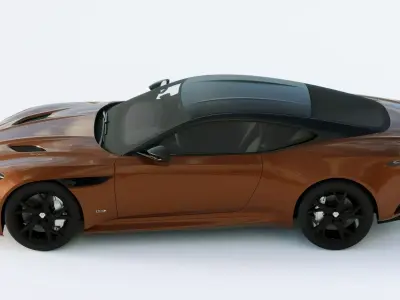Aston Martin DBS Superleggera 2019 3D model
