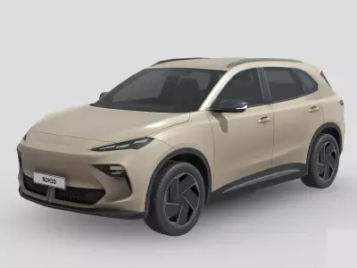 Low Poly Car - MG S5 EV 2025 Low-poly 3D model