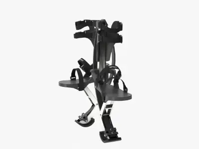 Kangaroo Shoes Low-poly 3D model