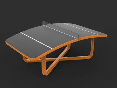 Teqball Table 3D model