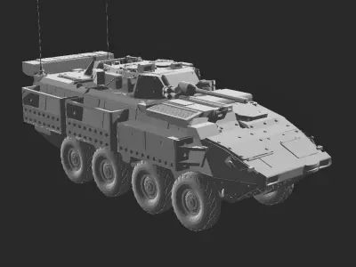 Lav 6 8x8 3D print model